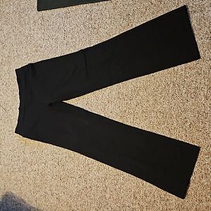 Lululemon Flared Pants with Crisscross Waistband